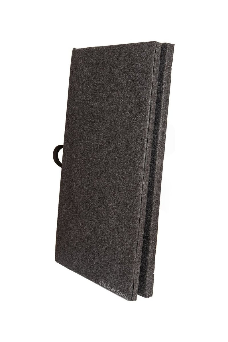 Clearsonic S2444x2 - 48" W x 44" H x 1.6" D Free-standing Sorber Sound Absorption Baffle & Gobo - view 3