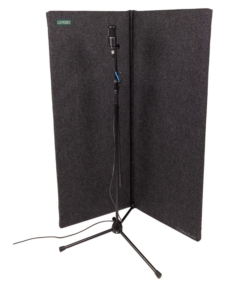 Clearsonic S2466x2 - 48" W x 66" H x 1.6" D Free-standing Sorber Sound Absorption Baffle & Gobo - view 2