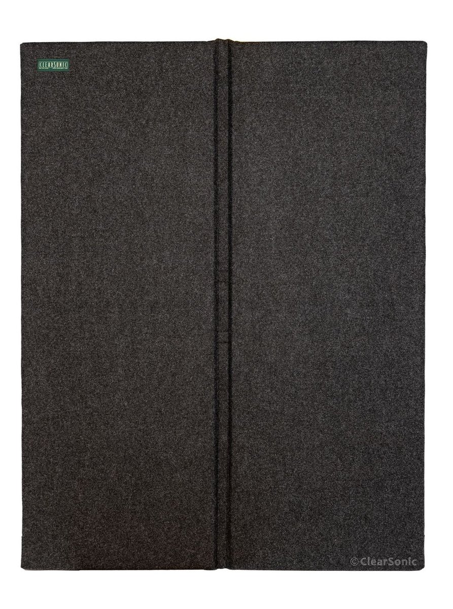Clearsonic S2466x2 - 48" W x 66" H x 1.6" D Free-standing Sorber Sound Absorption Baffle & Gobo - view 6