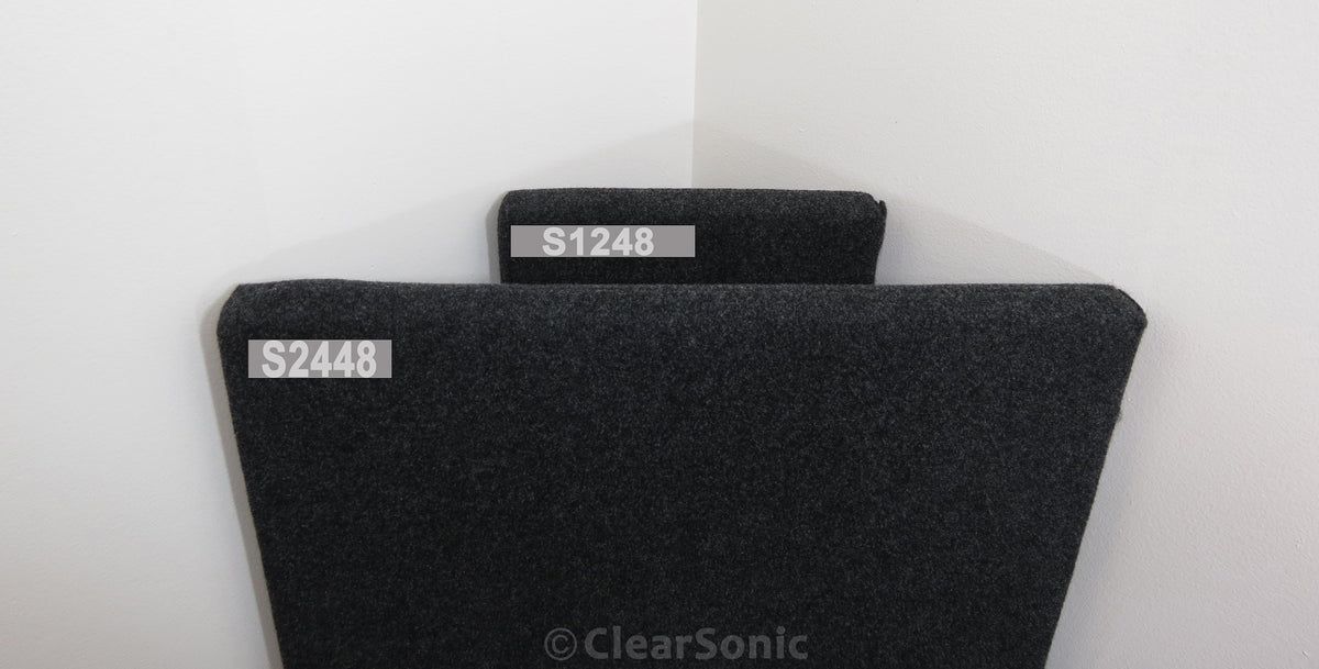 Clearsonic SBT48 - 4 ft. L, 2-Piece Sorber Bass Trap - Mounts in Room Corner - view 2