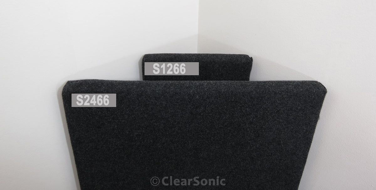 Clearsonic SBT66 - 5.5 ft. L, 2-Piece Sorber Bass Trap - Mounts in Room Corner - view 2