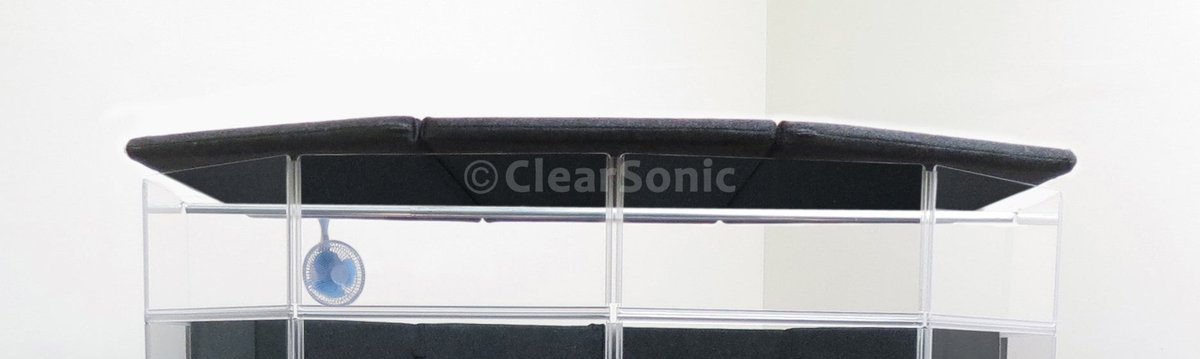 Clearsonic SL7266 Medium Drum Shield Lid