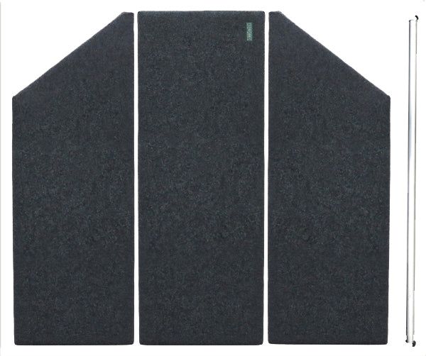 Clearsonic SL7266 Medium Drum Shield Lid, 6' W x 5.5' L x 1.6" D - view 2