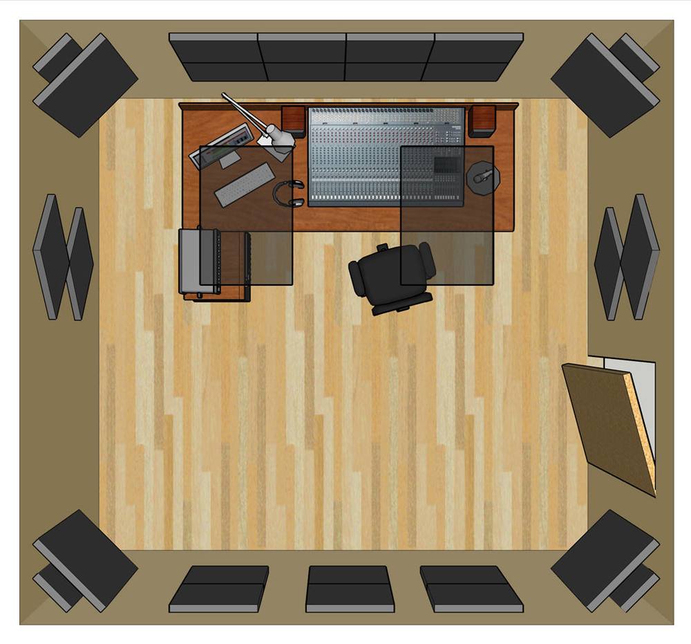 Clearsonic SP20 - StudioPac 20 Studio Acoustic Treatment Package - for Rooms 75-150 sq. ft.