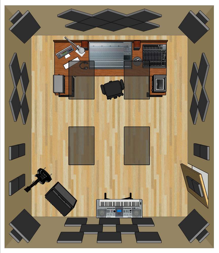 Clearsonic SP30 - StudioPac 30 Studio Acoustic Treatment Package - for Rooms 150-300 sq. ft.
