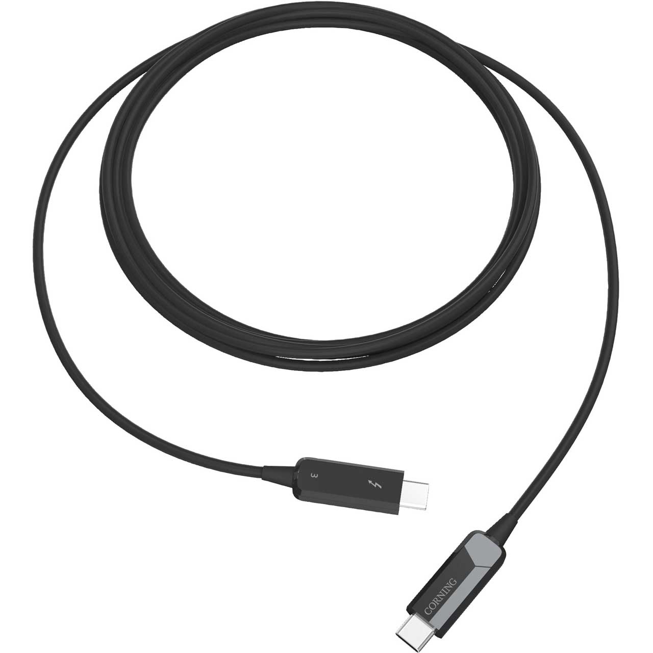 Corning Thunderbolt 3 USB Type-C Active Optical Cable, 40 Gb/s