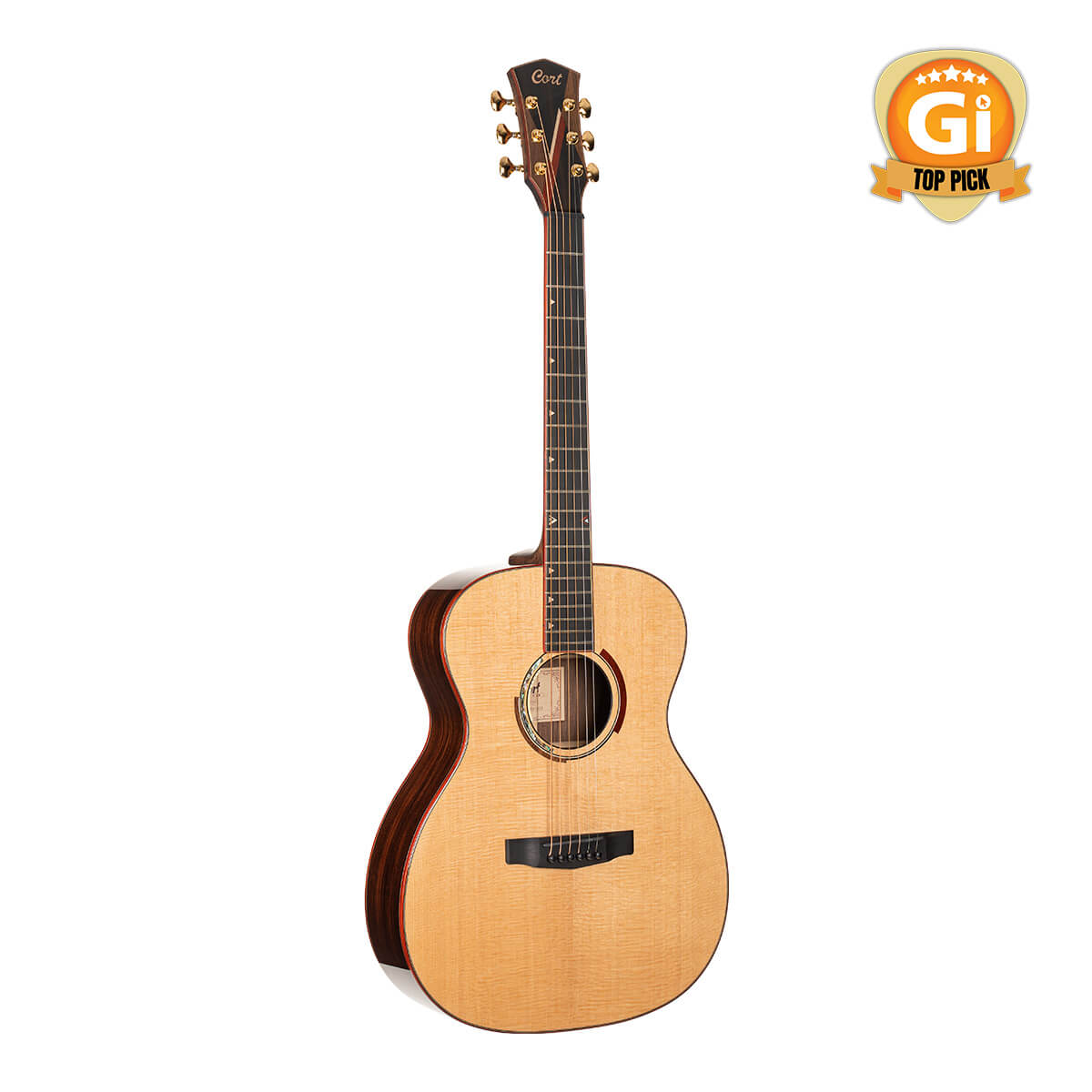 Cort Guitars Cort Abstract Delta Acoustic Guitar - view 2