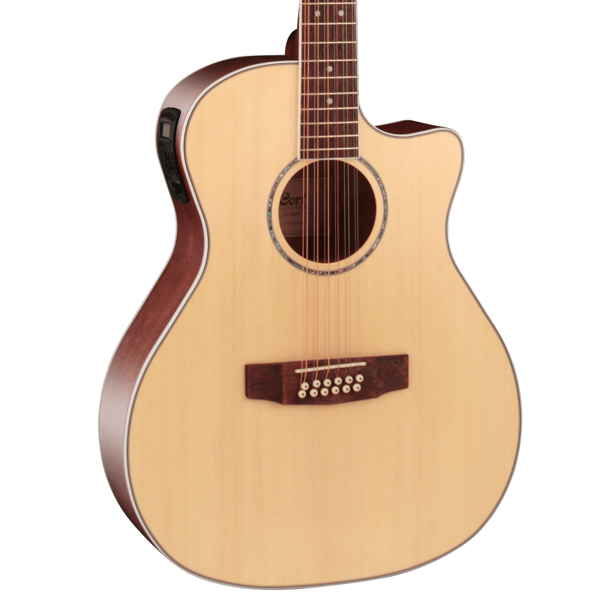 Cort Grand Regal GA-MEDX-12 Acoustic Guitar - view 3