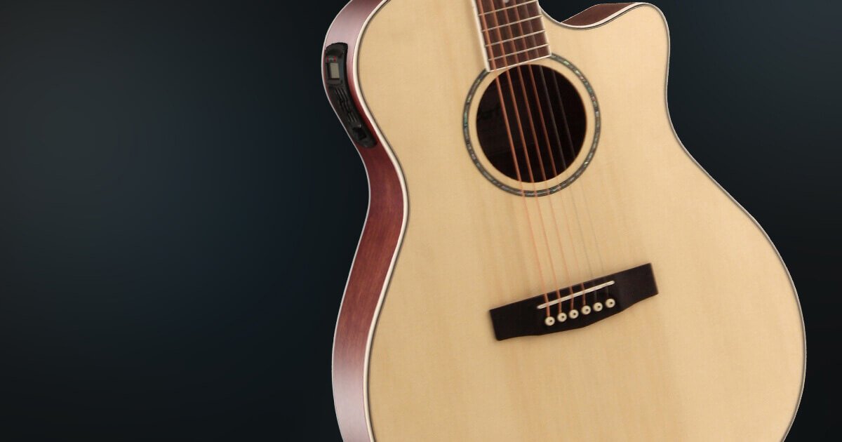 Cort Grand Regal GA-MEDX Acoustic Guitar