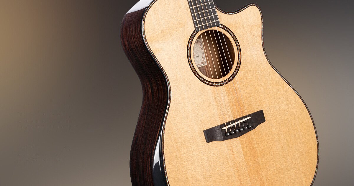 Cort Grand Regal GA-PF Bevel Acoustic Guitar