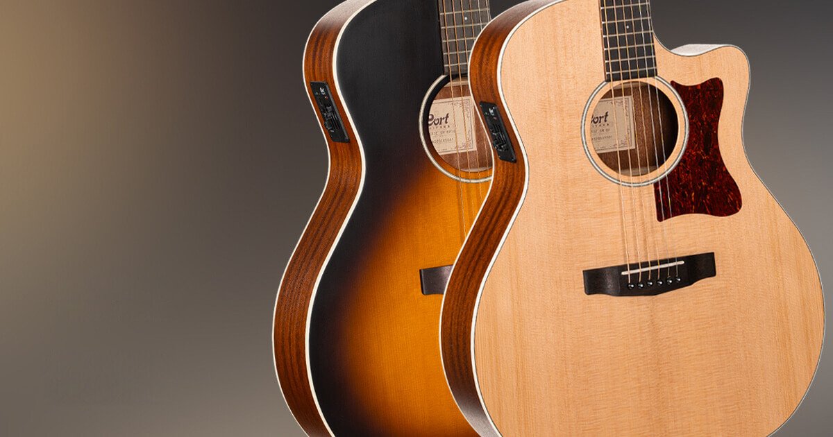 Cort Grand Regal GA1E Acoustic Guitar