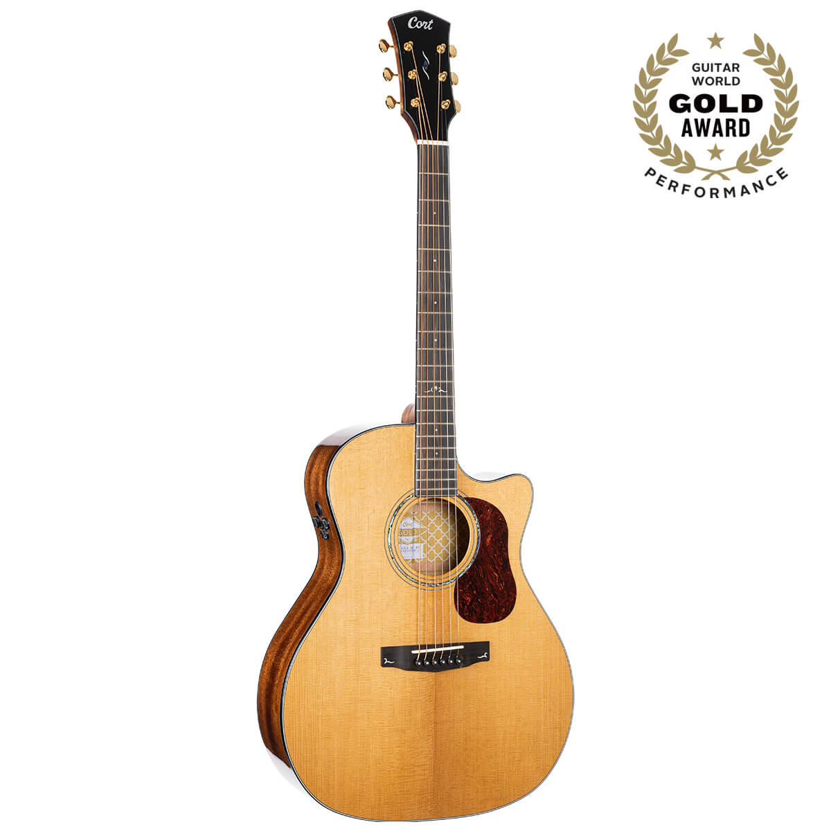 Cort Gold-A6 Acoustic Guitar - view 2