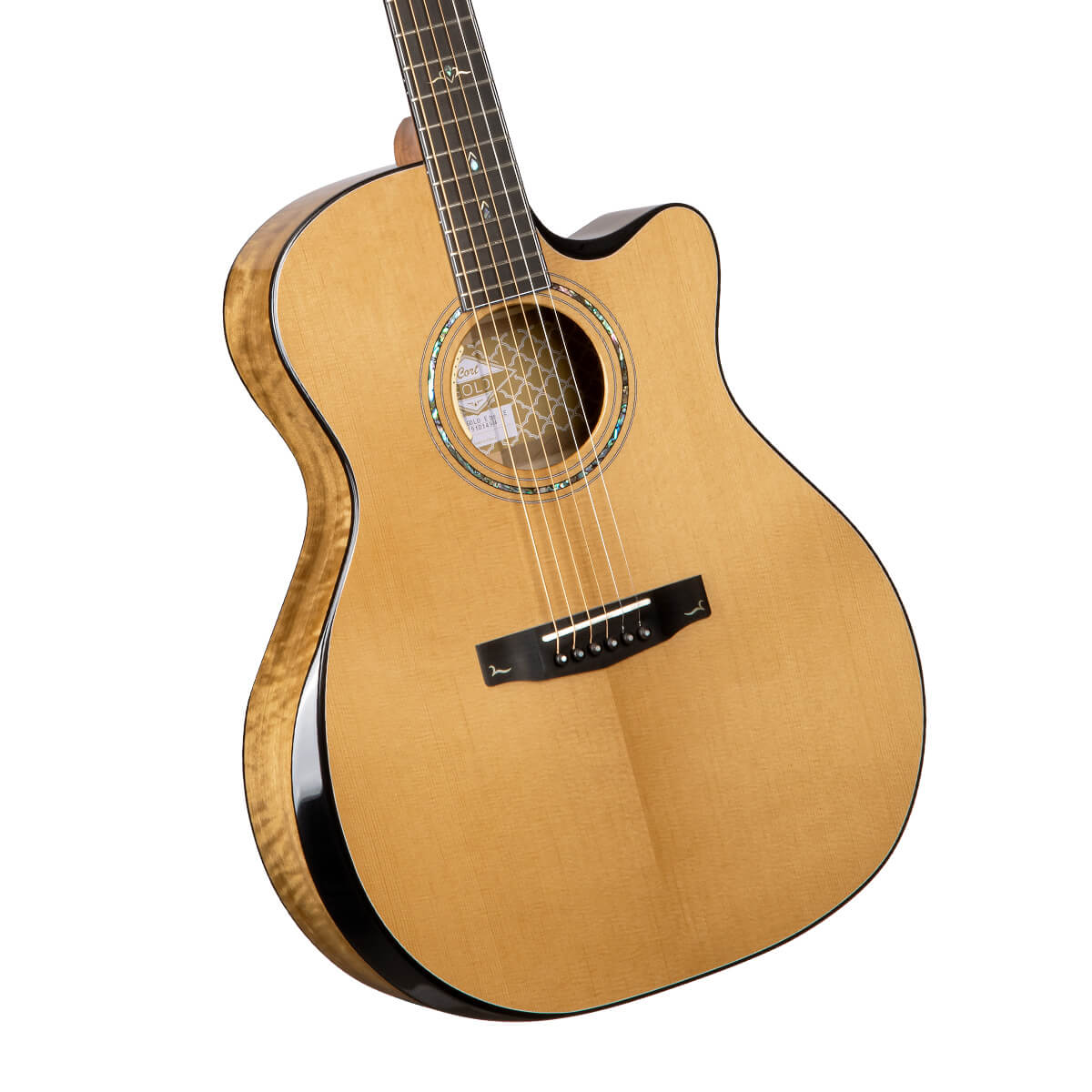 Cort Gold-Edge Acoustic Guitar - view 3