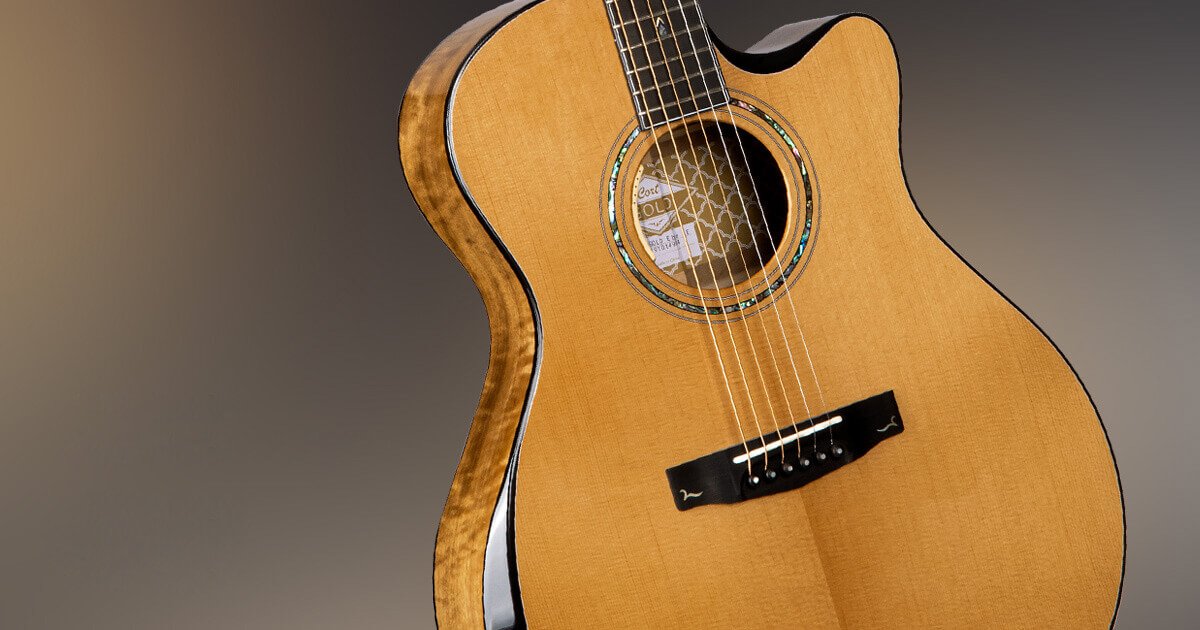 Cort Gold-Edge Acoustic Guitar