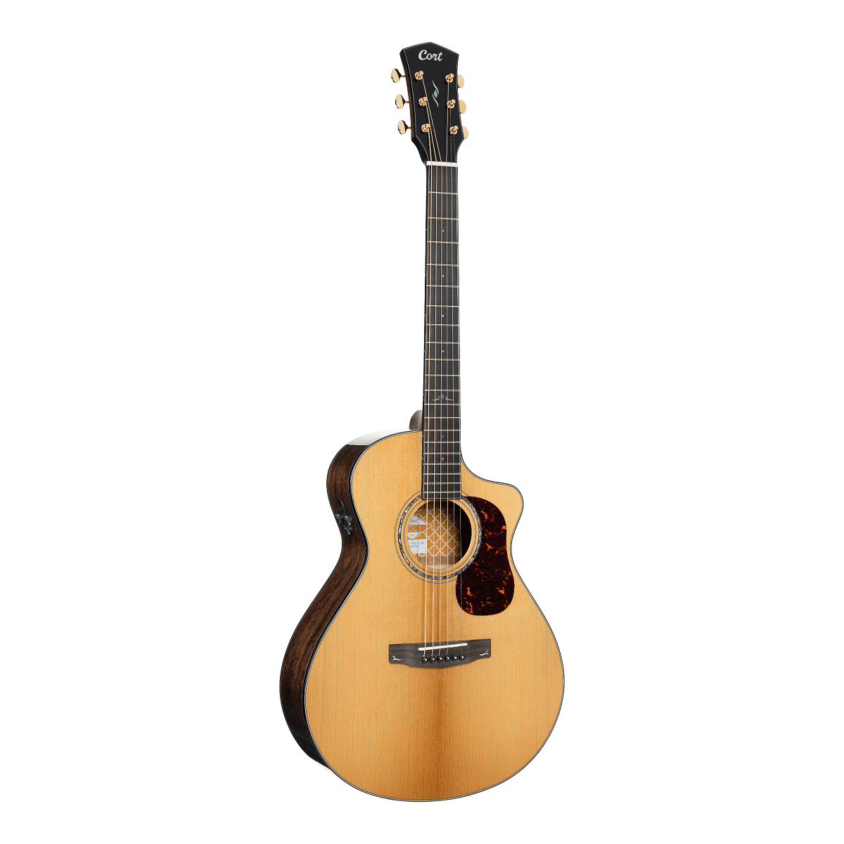 Cort Gold-MC6 Ovangkol Acoustic Guitar - view 2