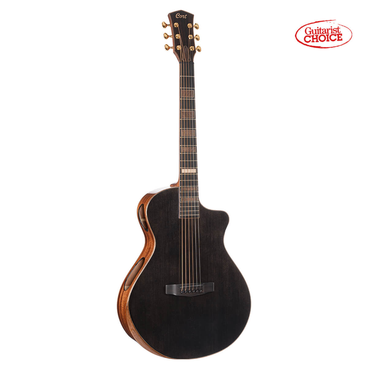 Cort Guitars Cort Modern Black Acoustic Guitar - view 2