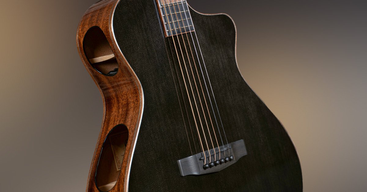 Cort Guitars Cort Modern Black Acoustic Guitar