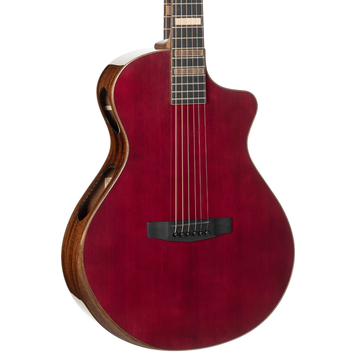 Cort Guitars Cort Modern Burgundy Acoustic Guitar - view 4