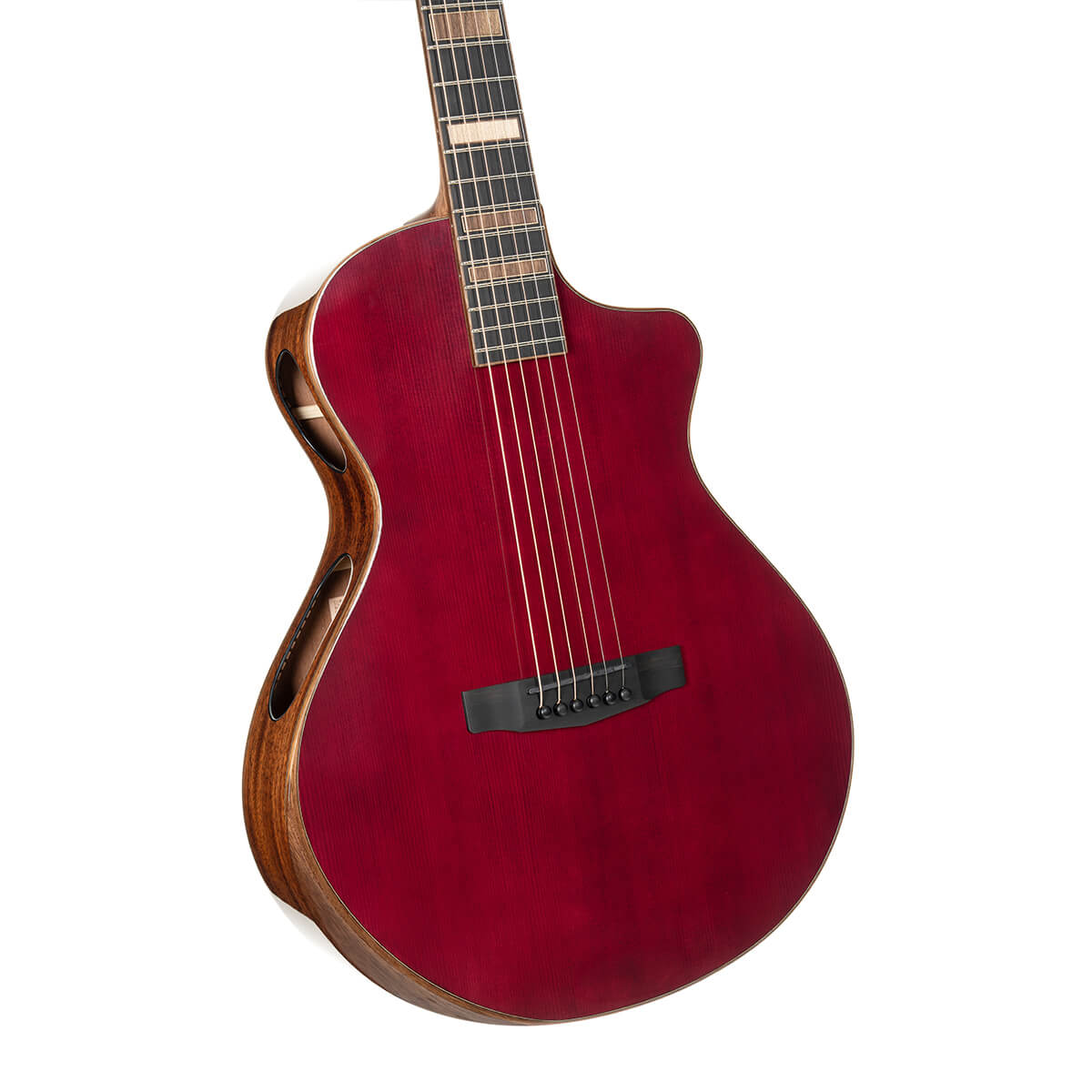 Cort Guitars Cort Modern Burgundy Acoustic Guitar - view 5