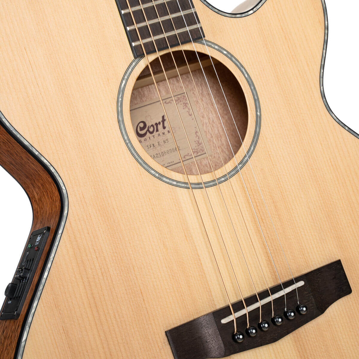 Cort Guitars Cort SFX-E Acoustic Guitar - view 6
