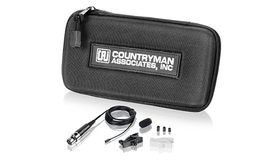 Countryman B6 Omnidirectional Lavalier Microphone - Black, Detachable Connector - view 3