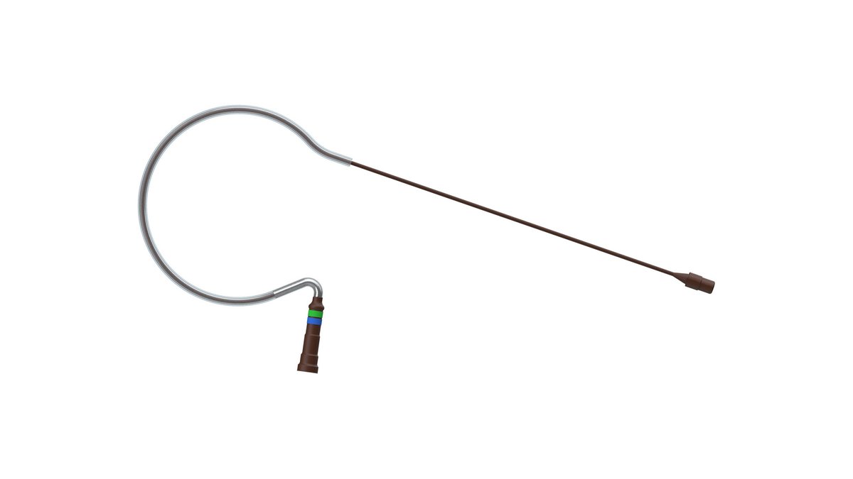 Countryman E6 Directional Earset Microphone - 1 mm Cable, Cocoa - view 2