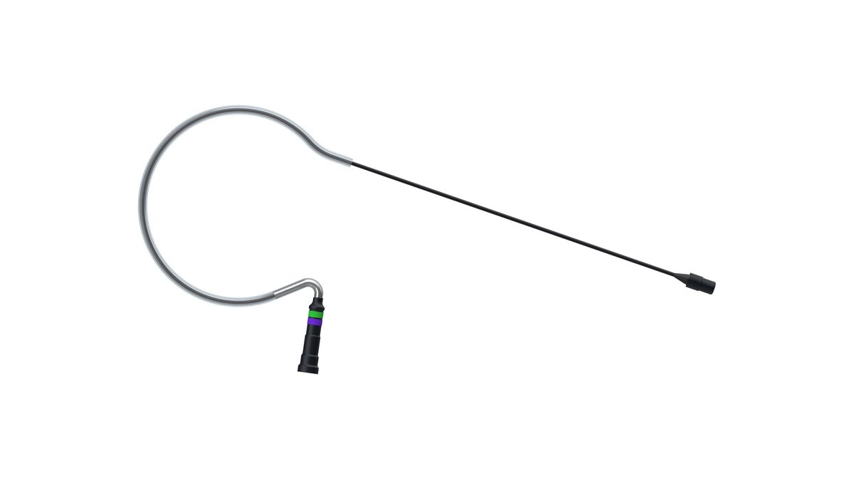 Countryman E6 Directional Earset Microphone - 2 mm Cable, Black - view 3