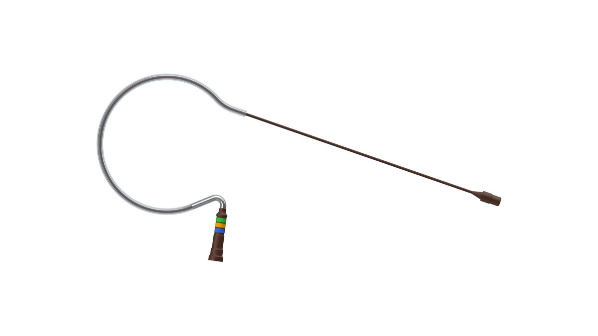 Countryman E6i Directional Earset Microphone - 2 mm Cable, Cocoa - view 2