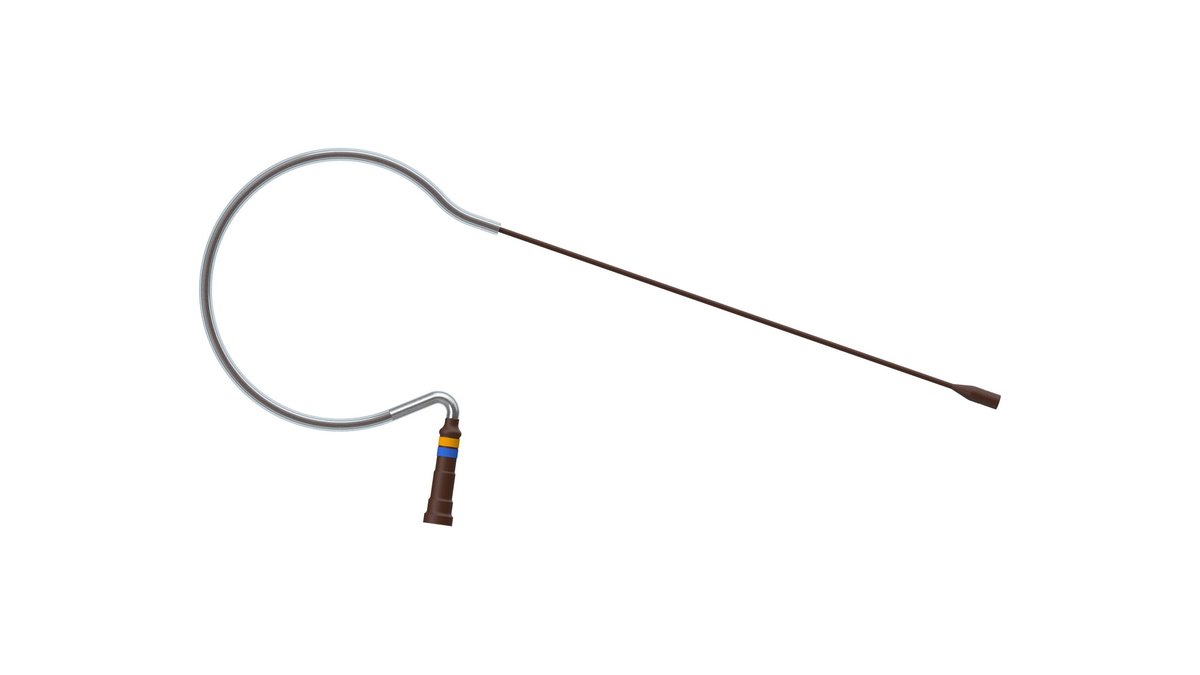 Countryman E6i Omnidirectional Earset Microphone - 1 mm Cable, Cocoa - view 2