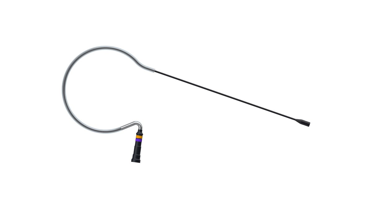 Countryman E6i Omnidirectional Earset Microphone - 1 mm Cable, Black - view 3