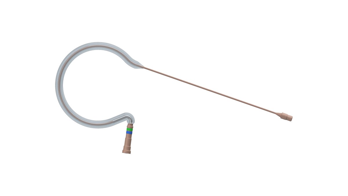 Countryman E6 Flex Directional Earset Microphone - Body Only (No Cable), Tan - view 2
