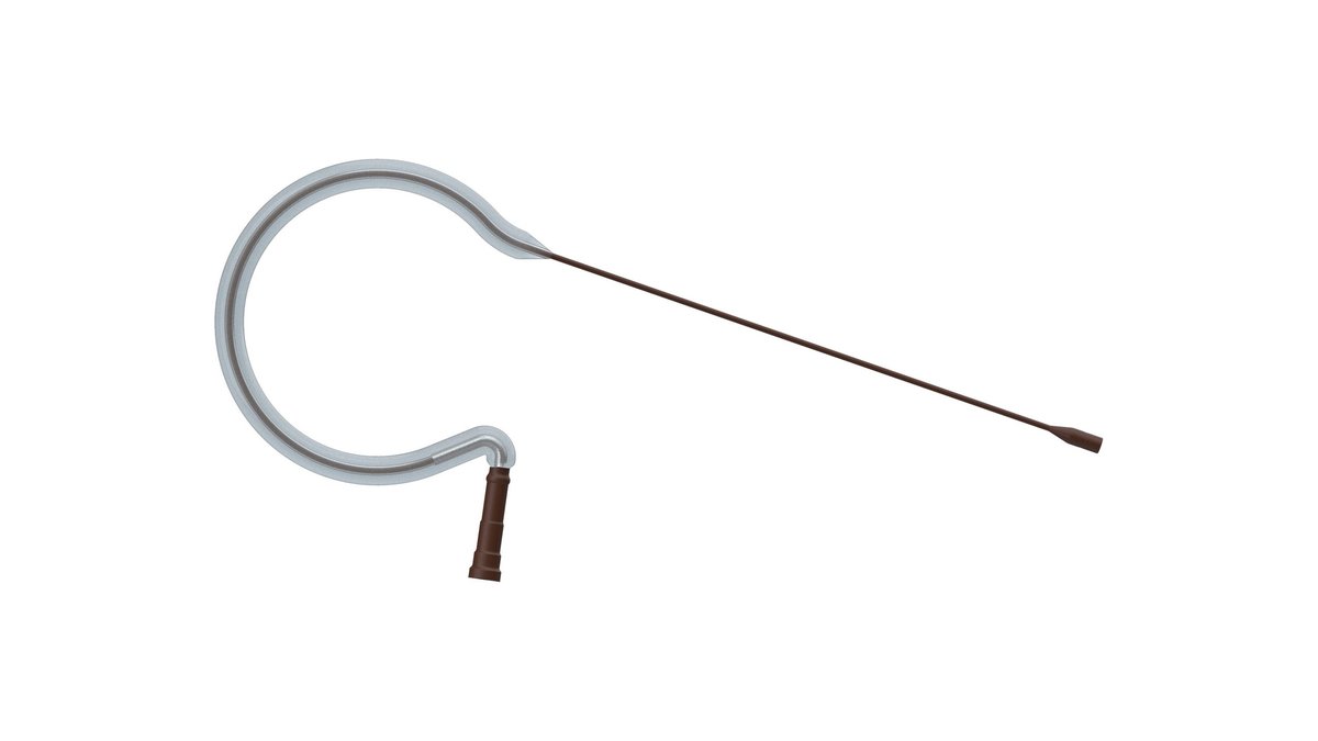 Countryman E6 Flex Omnidirectional Earset Microphone - Body Only (No Cable), Cocoa product image