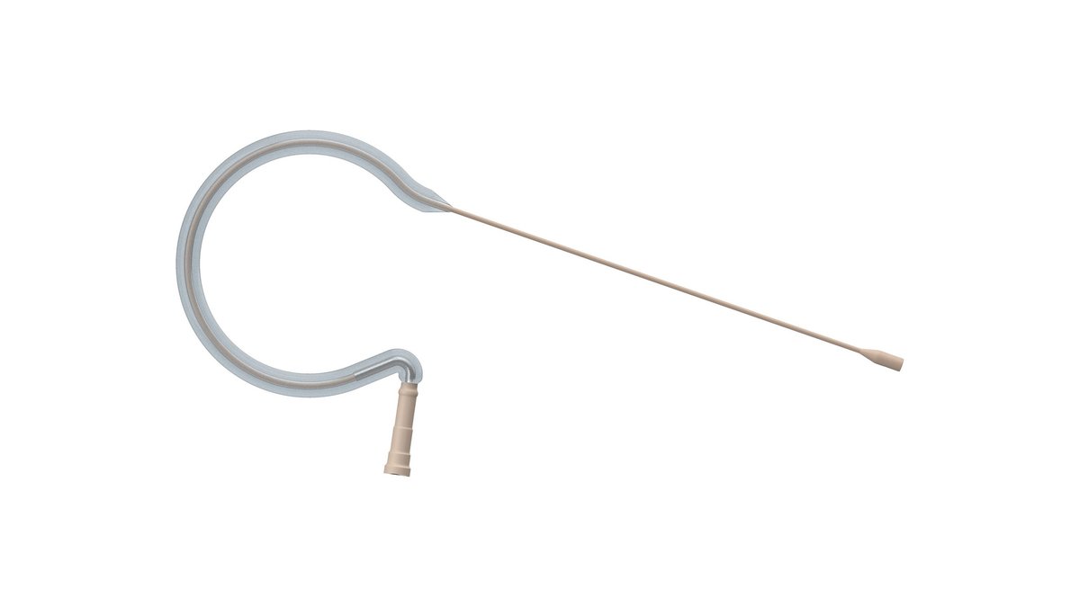 Countryman E6 Flex Omnidirectional Earset Microphone - 1 mm Cable, Light Beige product image