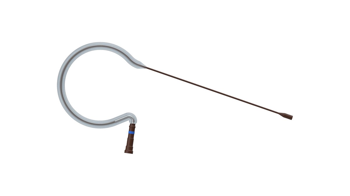 Countryman E6 Flex Omnidirectional Earset Microphone - Body Only (No Cable), Cocoa - view 2