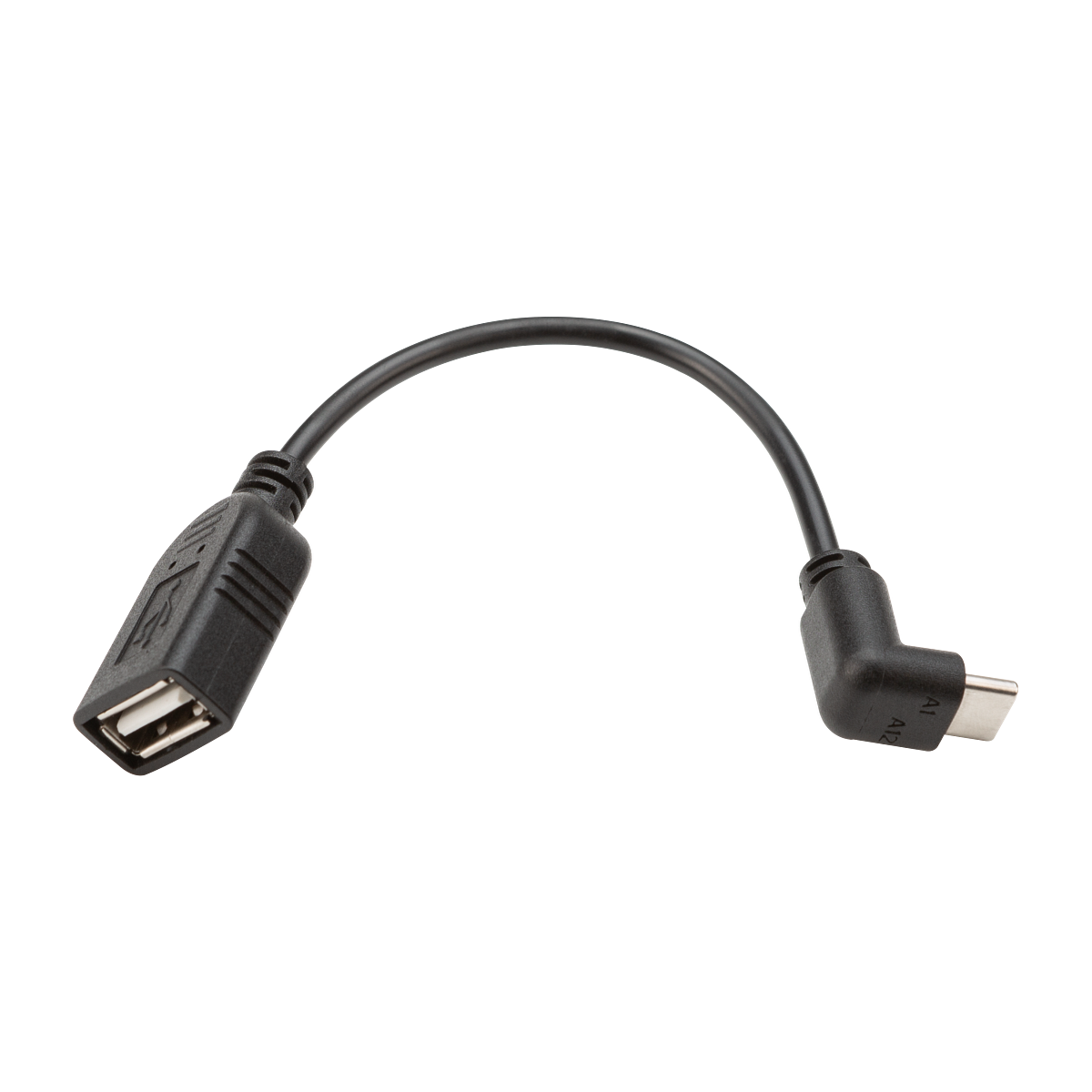 Crestron ADPT-USB-USB-RA-5 USB-C to USB-A Angled Adapter, 5 Pack