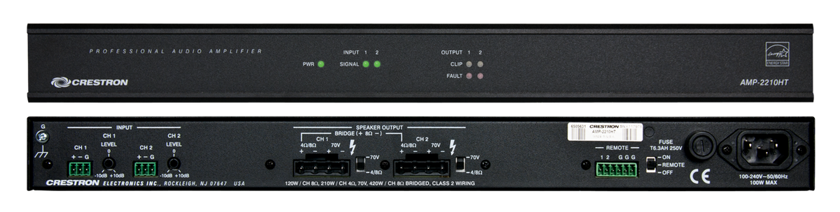 Crestron AMP 2210HT - view 5