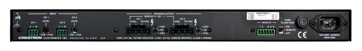 Crestron AMP 2210T - view 3