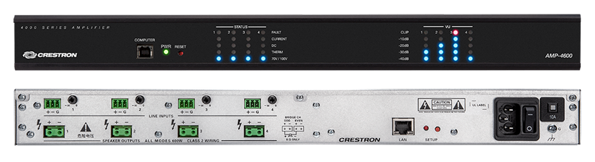 Crestron AMP 4600 - view 2
