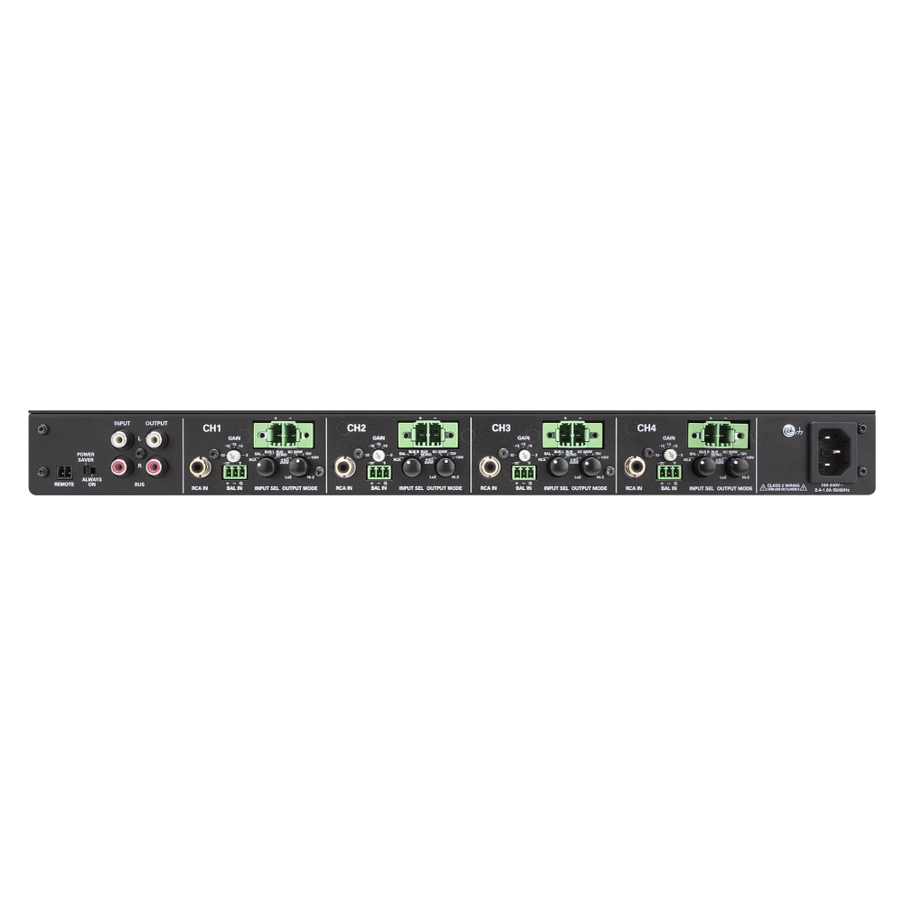 Crestron AMP-X1000 X-Series Amplifier, 1000 W - view 4