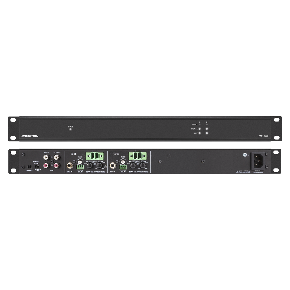 Crestron AMP-X500 X-Series Amplifier, 500 W - view 2