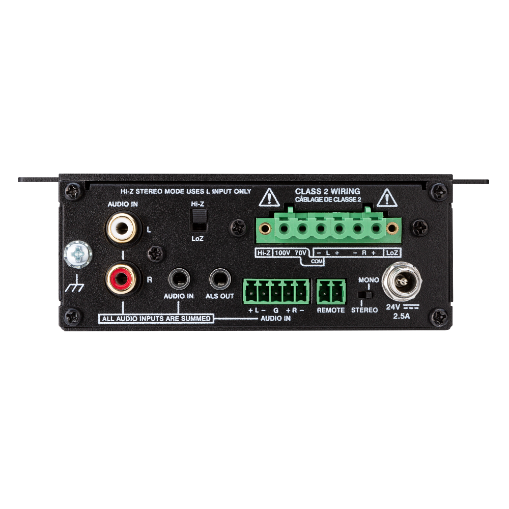 Crestron AMP-X50MP X-Series Media Presentation Amplifier, 50 W - view 3