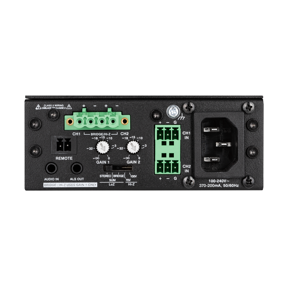 Crestron AMP-X75 X-Series Amplifier, 75 W - view 2