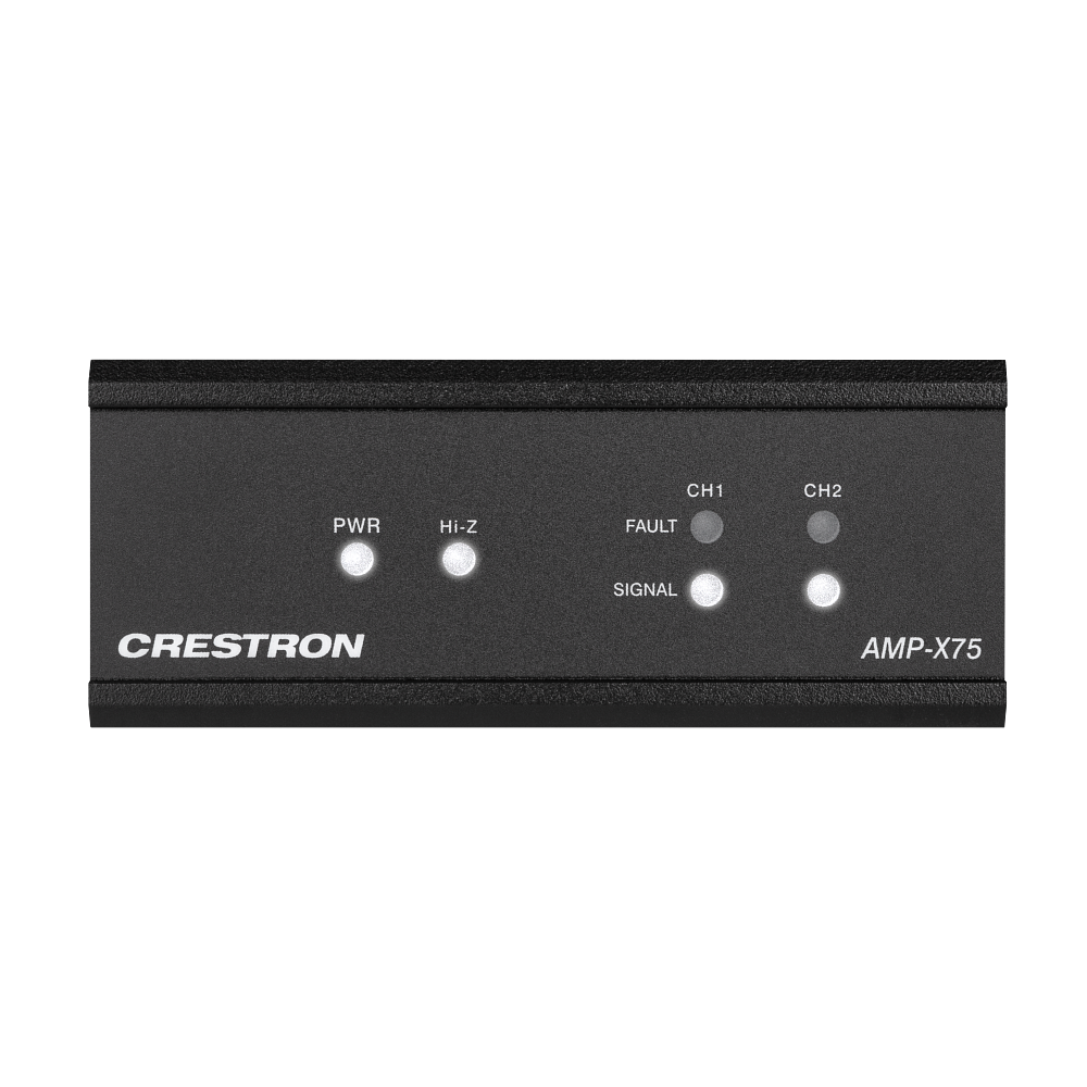 Crestron AMP-X75 X-Series Amplifier, 75 W - view 3