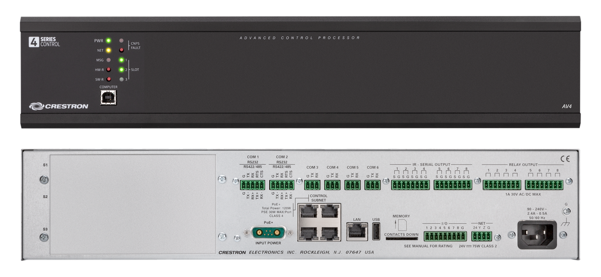 Crestron AV4 - view 2