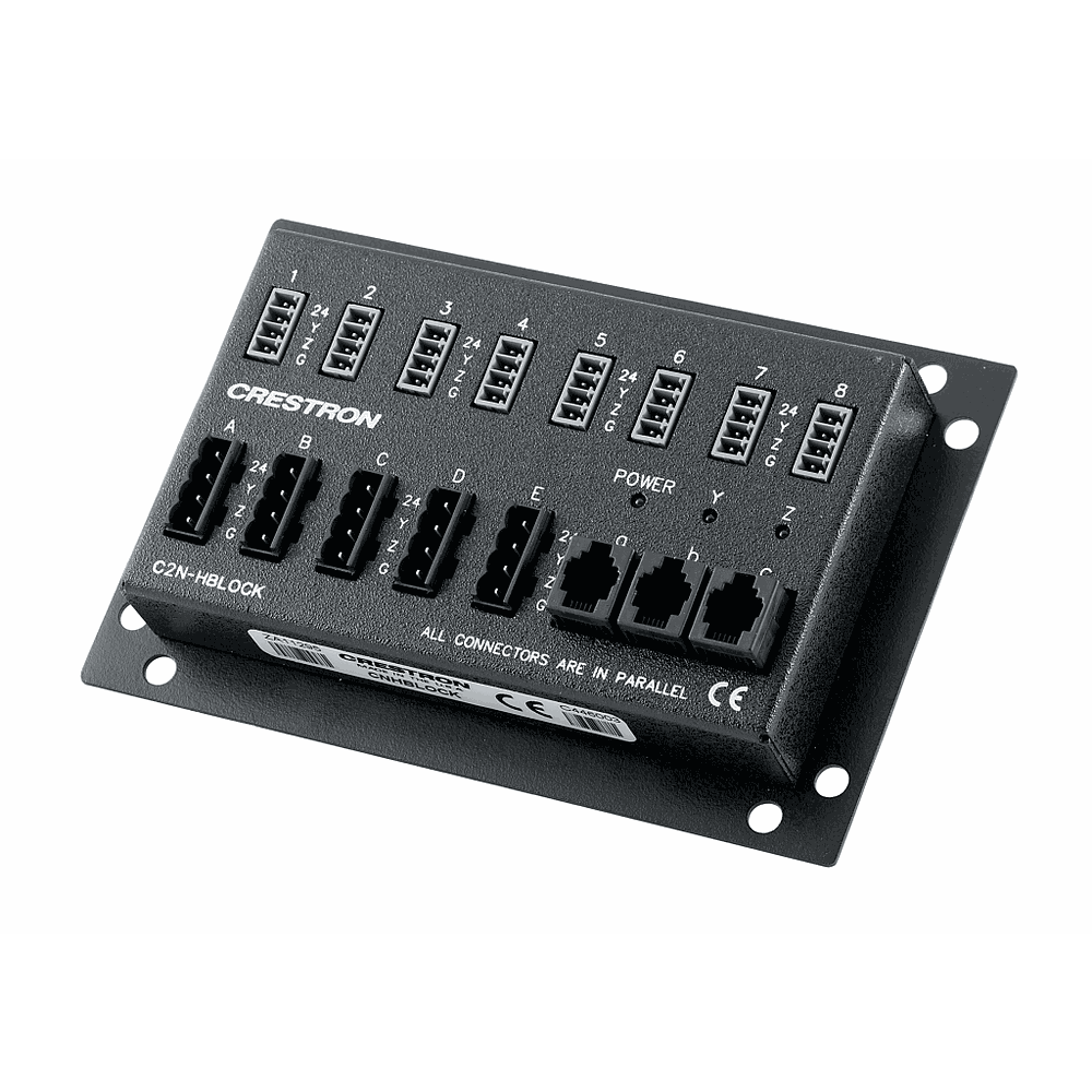 Crestron C2N-HBLOCK Cresnet Distribution Block - view 2