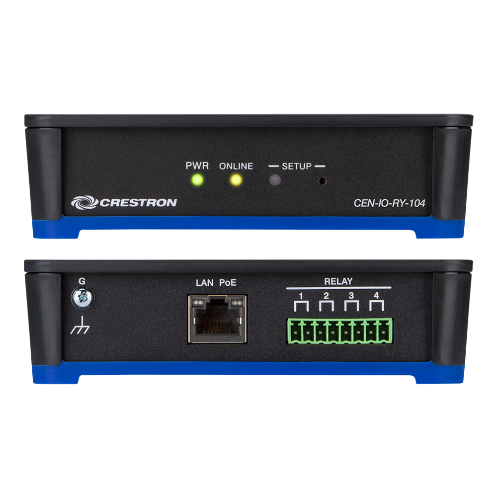 Crestron CEN-IO-RY Network I/O Module, 4 Relay Ports - view 2