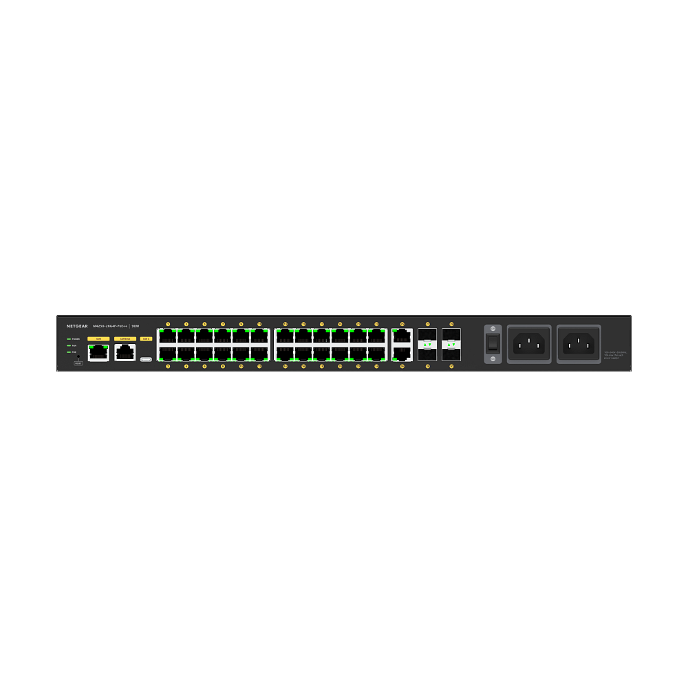 Crestron CEN-SWPOE-30-ULTRA 30-Port Ultra PoE Managed Switch - view 2