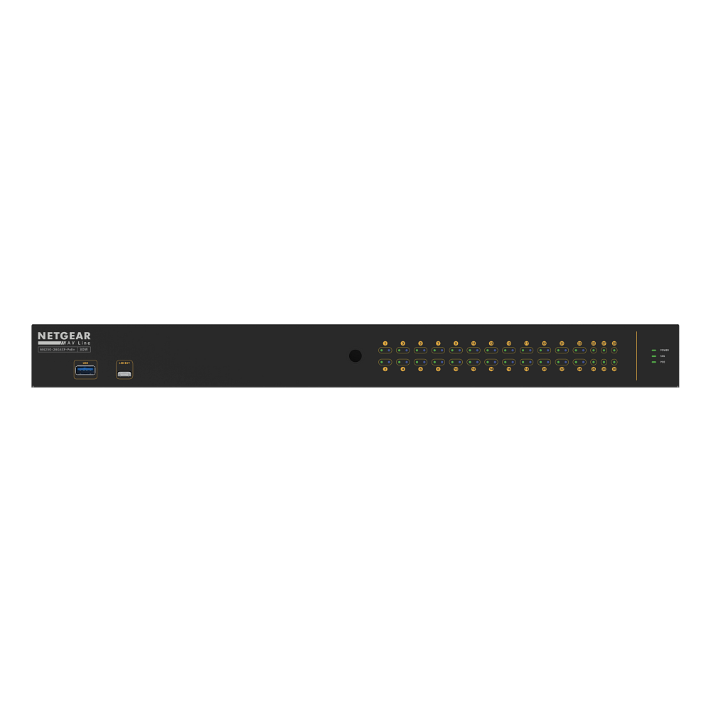 Crestron CEN-SWPOE-30 30-Port PoE+ Managed Switch - view 3