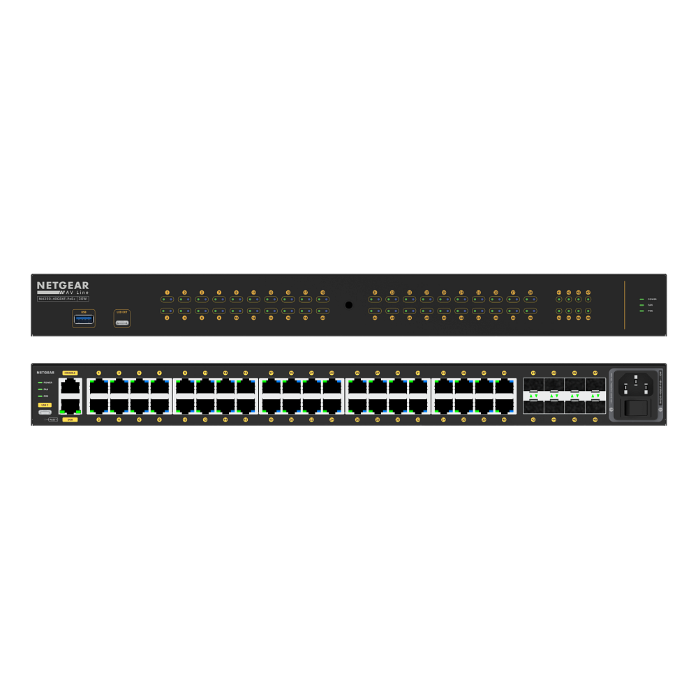 Crestron CEN-SWPOE-48 48-Port PoE+ Managed Switch - view 2