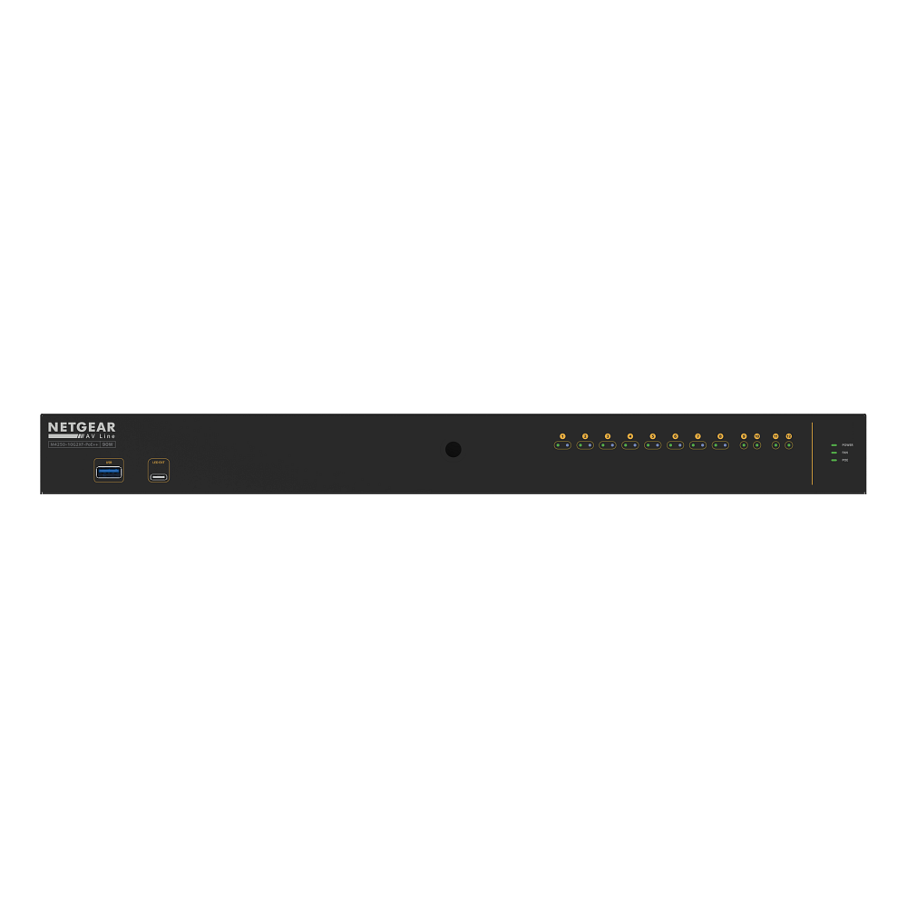 Crestron CEN-SWPOE-ULTRA-12 12-Port Ultra PoE Managed Switch - view 3